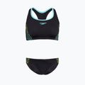 Costum de înot din două piese pentru femei  Speedo Placement hyper yellow