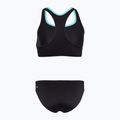 Costum de înot din două piese pentru femei  Speedo Placement hyper yellow 2