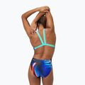 Costum de baie întreg pentru femei Speedo Allover Digital Leaderback lava blur/speedo black 7