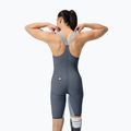 Costum de start pentru femei Speedo Fastskin LZR Pure Valor 2.0 Closedback Kneeskin grey lead / acadia blue / mainline 3