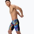 Jammeri de înot pentru bărbați Speedo Fastskin LZR Pure Valor 2.0 Jammer molten black/molten blur 4