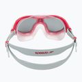 Mască de înot pentru copii Speedo Biofuse 2.0 high risk red / smoke 4