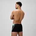 Boxeri de înot pentru bărbați Speedo Hyper Boom Splice negru/verde alfalfa 3