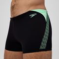 Boxeri de înot pentru bărbați Speedo Hyper Boom Splice negru/verde alfalfa 5