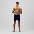 Jamere de înot pentru bărbați Speedo Hyper Boom Splice gri plombă/coral neon 2