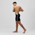 Jamere de înot pentru bărbați Speedo Hyper Boom Splice negru/verde alfalfa 2