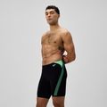Jamere de înot pentru bărbați Speedo Hyper Boom Splice negru/verde alfalfa 4