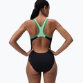 Costum de baie întreg pentru femei Speedo Placement Laneback turquoise gem 3