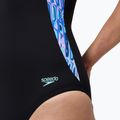Costum de baie întreg pentru femei Speedo Shaping LunaLustre Printed indigo glow 6