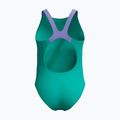 Costum de baie întreg pentru copii Speedo Printed Pulseback turquoise gem 2