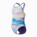 Costum de baie întreg pentru copii Speedo Printed Twinstrap purple fog 3