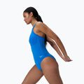 Costum de baie întreg pentru femei Speedo Racer Zip with Built in Swim Bra lagoon blue 4
