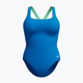 Costum de baie întreg pentru femei Speedo Flex Band cu sutien de înot albastru lagună