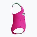 Costum de baie întreg pentru copii Speedo Digital Printed neon bubblegum 4
