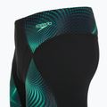 Jammeri de înot pentru bărbați Speedo Endurance+ Max Compression Jammer negru/turcoaz gem 3