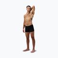 Boxeri de înot pentru bărbați Speedo Medley Logo Aquashort negru/gri plumb 2