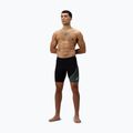 Jammere de înot pentru bărbați Speedo Medley Logo Jammer negru/verde alfalfa 2