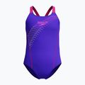 Costum de baie întreg pentru copii Speedo Medley Logo Medalist indigo glow