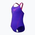 Costum de baie întreg pentru copii Speedo Medley Logo Medalist indigo glow 3