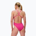 Costum de baie întreg pentru femei Speedo FL Solid V-Back flare roz 2