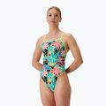 Costum de baie întreg pentru femei Speedo FL Printed V-Back tropicana/negru