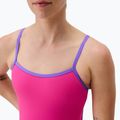 Costum de baie întreg pentru femei Speedo FL Solid Tri Back flare roz/indigo glow 4