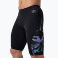 Pantaloni scurți de înot pentru bărbați Speedo ML Printed Side Spliced gloral glitch/black floral glitch/black 5