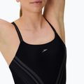 Costum de baie întreg pentru femei Speedo Printed Active Back negru 4