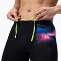 Pantaloni scurți de înot pentru bărbați Speedo Placement Printed electro static/black 5