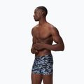 Boxeri de baie pentru bărbați Speedo Print Beachstar Square Leg Anthracite/Coin Grey 3