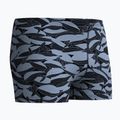 Boxeri de baie pentru bărbați Speedo Print Beachstar Square Leg Anthracite/Coin Grey 6