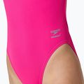 Costum de înot întreg pentru femei Speedo Solid Web punchy pink 5