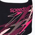 Costum de baie din două piese pentru copii Speedo Medley Logo Racerback 2pc anthracite/pink 5