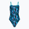 Costum de înot întreg pentru femei Speedo Printed Web Back canyon ombre/black