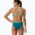 Costum de înot întreg pentru femei Speedo Solid Tri peacock 2