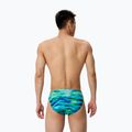 Boxeri de înot pentru bărbați Speedo Printed Brief sunset grove/green 2