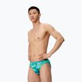 Boxeri de înot pentru bărbați Speedo Printed Brief sunset grove/green 3