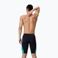 Jammer de înot pentru bărbați Speedo Printed Side Spliced sunset grove/black 2