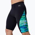 Jammer de înot pentru bărbați Speedo Printed Side Spliced sunset grove/black 4