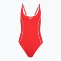 Costum de înot întreg pentru femei Speedo Texture Bound Scoop high risk red/bright white