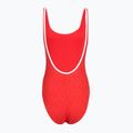 Costum de înot întreg pentru femei Speedo Texture Bound Scoop high risk red/bright white 2