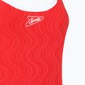 Costum de înot întreg pentru femei Speedo Texture Bound Scoop high risk red/bright white 3