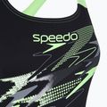Costum de baie întreg pentru femei Speedo Medley Logo Medalist anthracite/clover 3