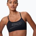 Costum de înot din două piese pentru femei Speedo Endurance+ Logo Thin Strap anthracite 4