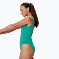 Costum de înot întreg pentru femei Speedo Solid High Neck peacock teal 3