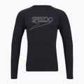 Longsleeve de înot pentru bărbați Speedo Endurance+ Logo Rash Guard anthracite