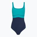 Costum de baie întreg pentru femei Speedo Shaping Contour Eclipse peacock teal/peacoat