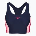 Costum de baie întreg pentru femei Speedo Colourblock Splice 2.0 peacoat/pink 3