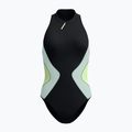 Costum de înot întreg pentru femei Speedo Ocean Flex Zip black/pale clover 6
