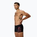 Boxeri de baie pentru bărbați Speedo Medley Logo Aquashort anthracite/hrr 4